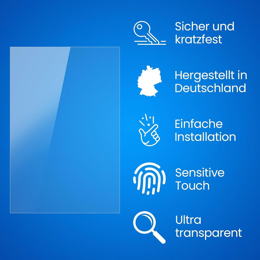 atFoliX Schutzfolie kompatibel mit Gaomon M106K Folie, ultraklare FX Displayschutzfolie (2X)