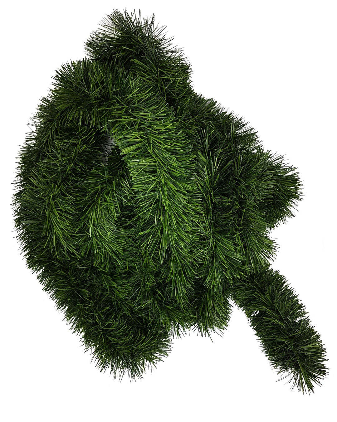 1 Stück Tannengirlande 5 oder 10m lang, Dekogirlande 8 - 10cm, Girlande Weihnachten (10 Meter)