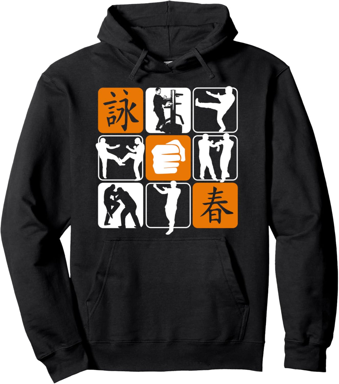 Wing Chun Ving Tsun Kung-Fu-Stil Martial Arts Kampfsportler Pullover Hoodie