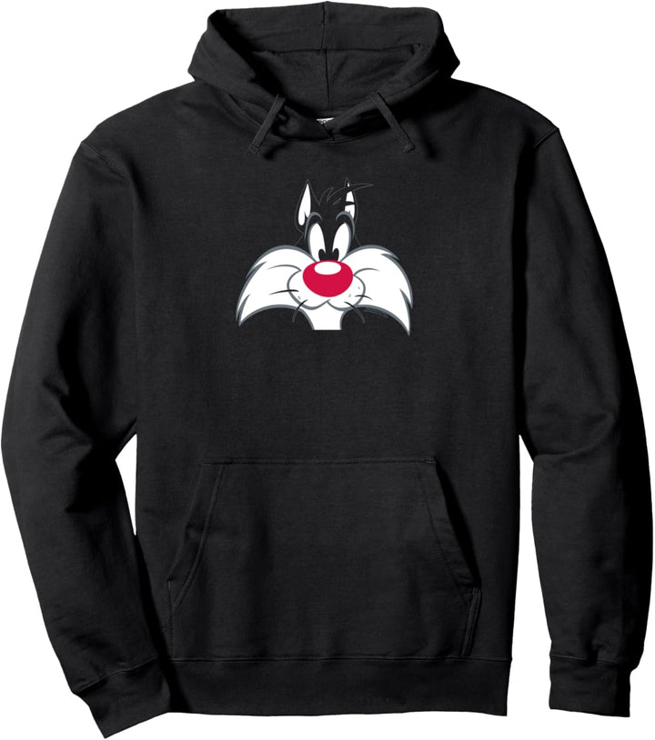 Looney Tunes Sylvester Face Pullover Hoodie