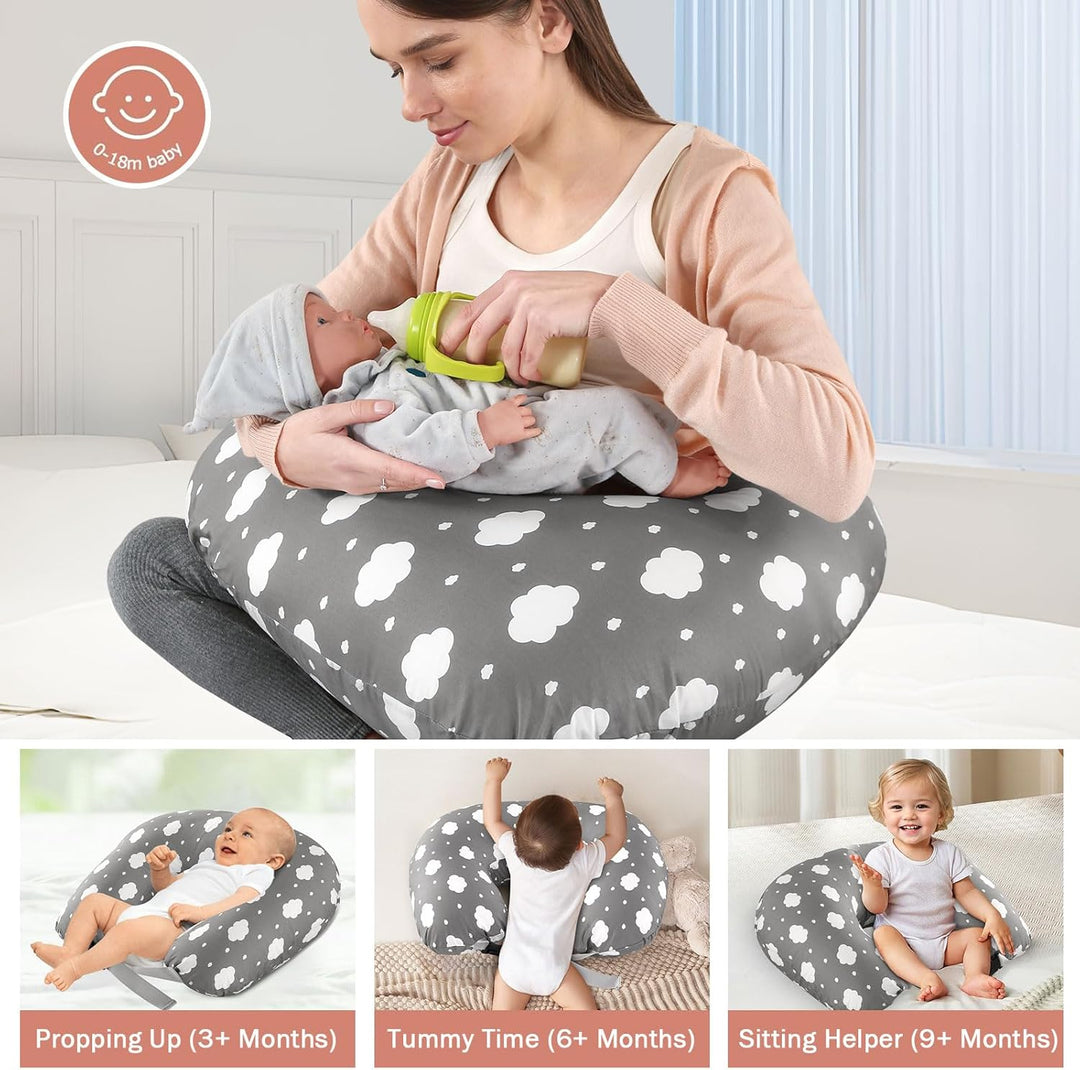 Stillkissen für das Stillen, Ergonomisches Stützkissen Schwangerschaftskissen für Mutter Baby, Still
