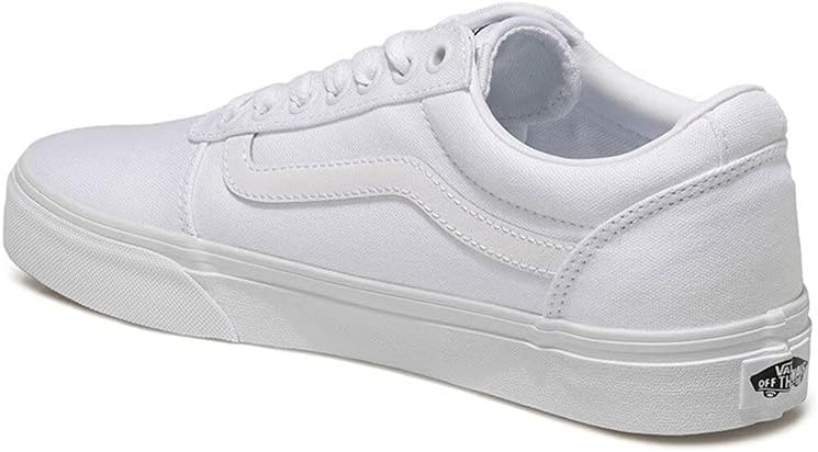 Vans Herren Ward Sneaker, 40 EU Canvas White White