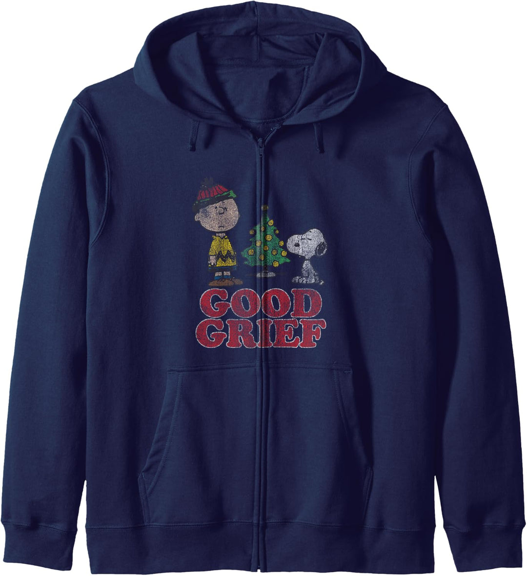 Peanuts Holiday Gute Trauer Kapuzenjacke