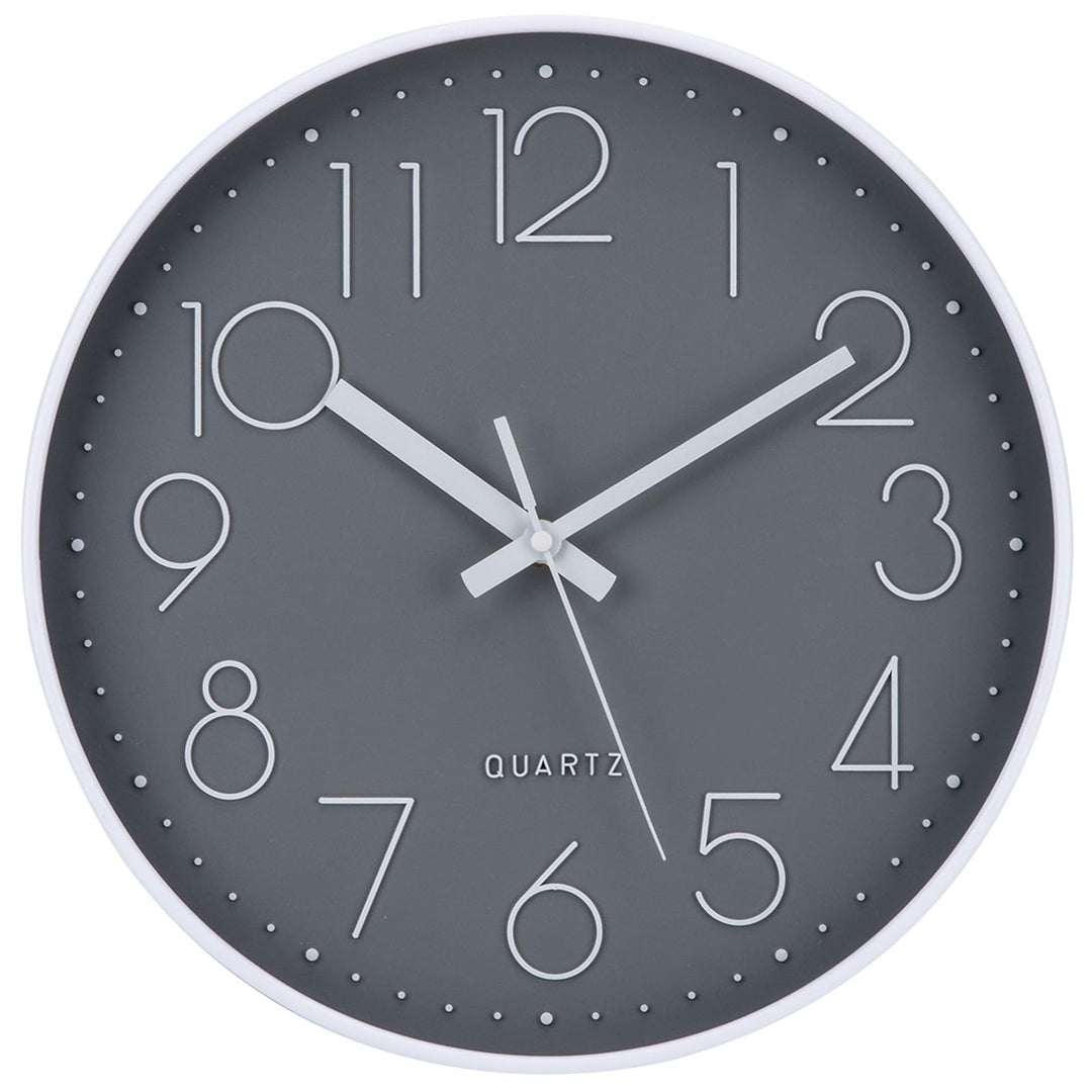 Wanduhr Ohne Tickgeräusche Lautlos Küchenuhr 30cm Quarz Gross Batterie Betriebene Wanduhr Einfach zu