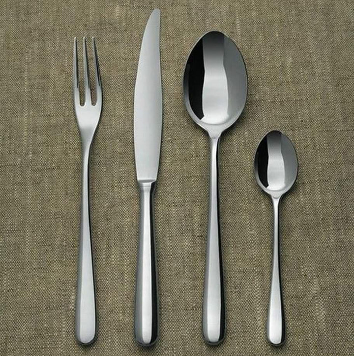 Alessi Caccia Tafelgabel 4 Zinken (6 Stück), Edelstahl