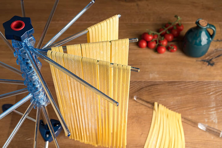 Marcato Tacapasta Nudeltrockner Höhe 47cm zusammenfaltbar Blau, Blau