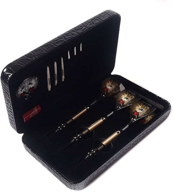 CUESOUL Dragon Deluxe Messing Steel Dartpfeile, 21 Gramm J2105 25 Gramm, J2105 25 Gramm