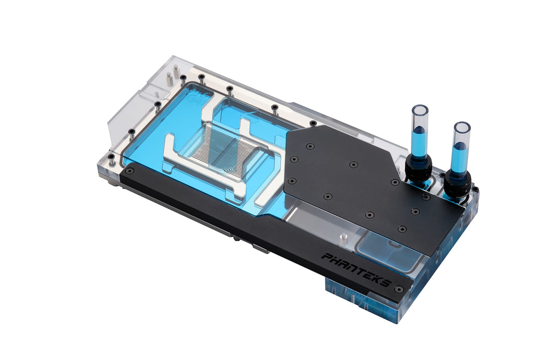 PHANTEKS RTX 4080/90 Wasserblock inkl. Backplate für Asus, D-RGB - schwarz, Schwarz