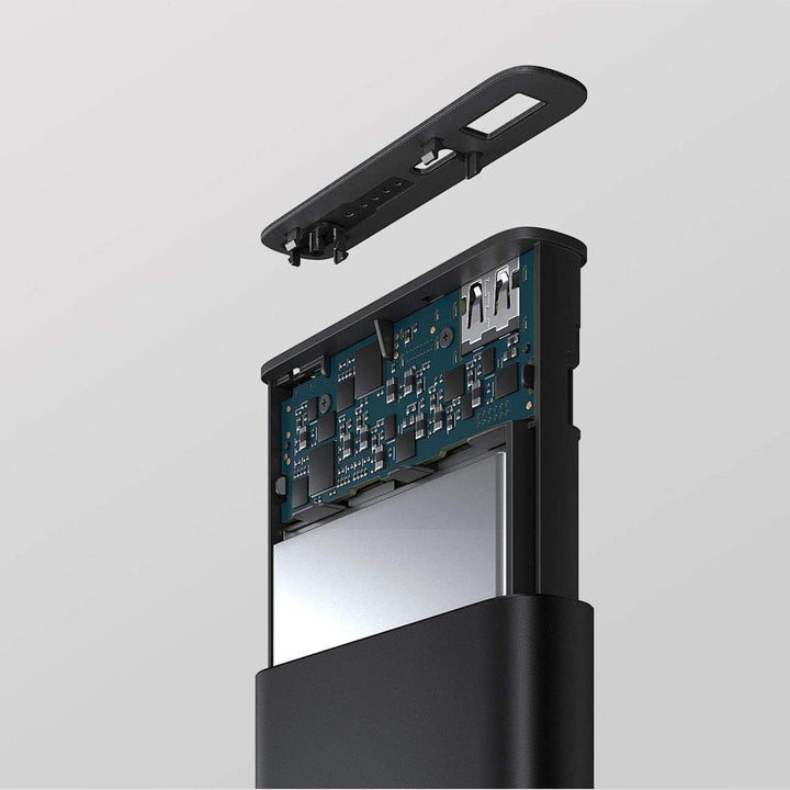 Xiaomi 10000mAh Mi Wireless Power Bank aus Aluminium (Ladung bis zu 3 Geräte gleichzeitig per USB-A,