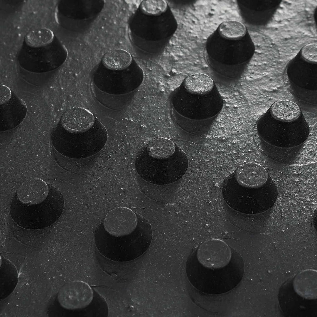 vidaXL Dimpled Drainage Sheet Schwarz 0,5 x 10 m HDPE, Garten und Terrasse, moderne Drainagefolie, O