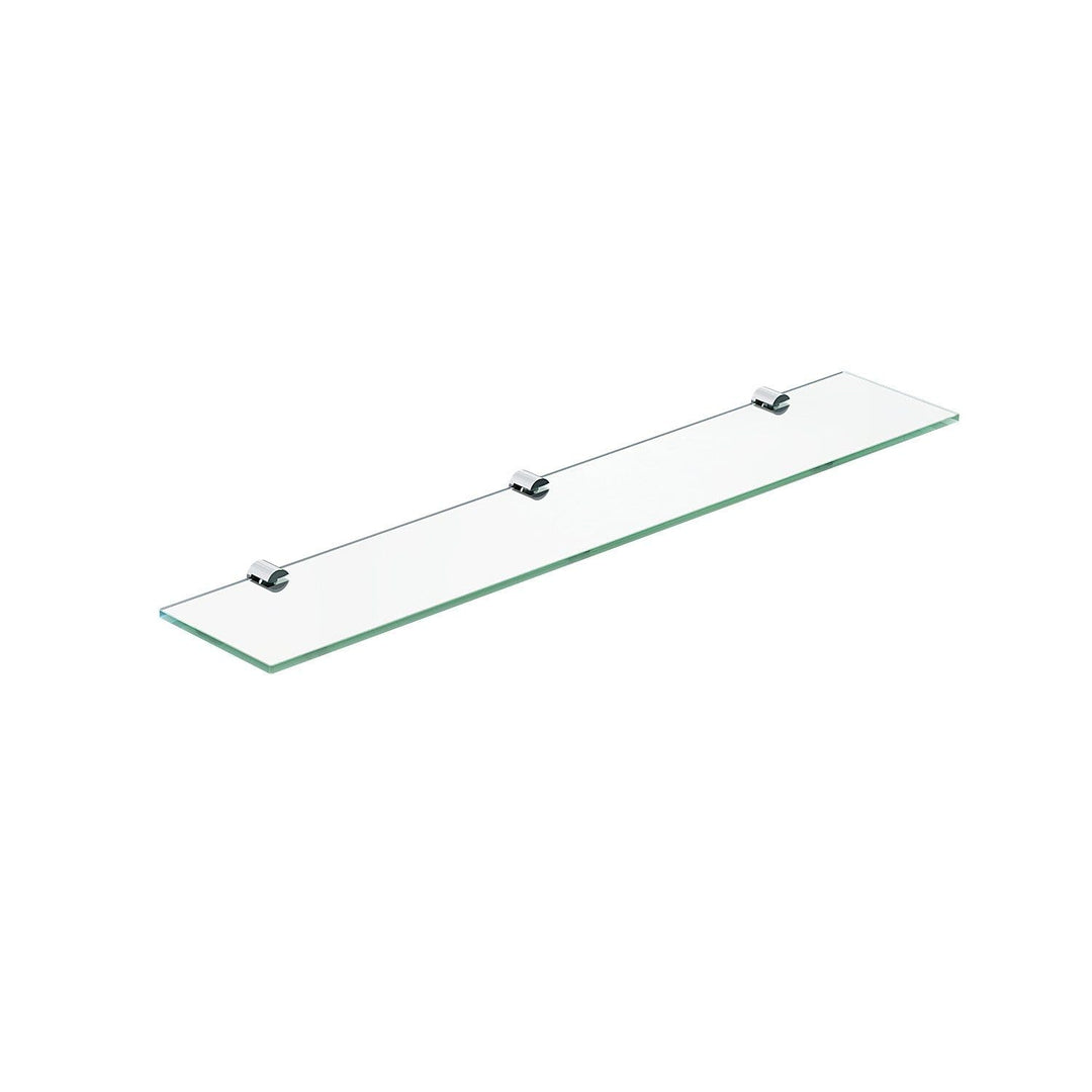 Glasregal Glasablage Bad Wand Wandablage Wandregal Badablage Glas Badezimmer 60 cm Badezimmer Regal