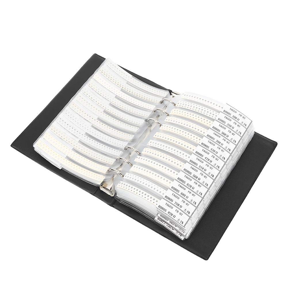 Musterbuch für Widerstände, Elektronisches Bauteil Widerstand der Serie 0805 170 Typen Widerstände S