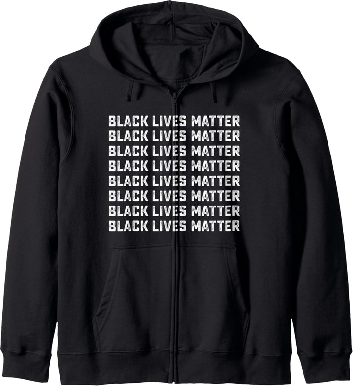 Black Lives Matter Graphic Männer Frauen Kinder Kapuzenjacke