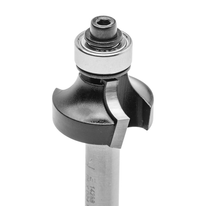 ENT 14288 Abrundfräser HW, Schaft (S) 8 mm, Durchmesser (D) 24,7 mm, NL 12,7 mm, R 6 mm, SL 32 mm, m