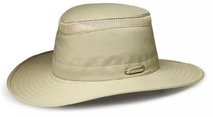 Tilley Hat LTM6 Airflo Broad Brim, 59cm, Khaki/Olive