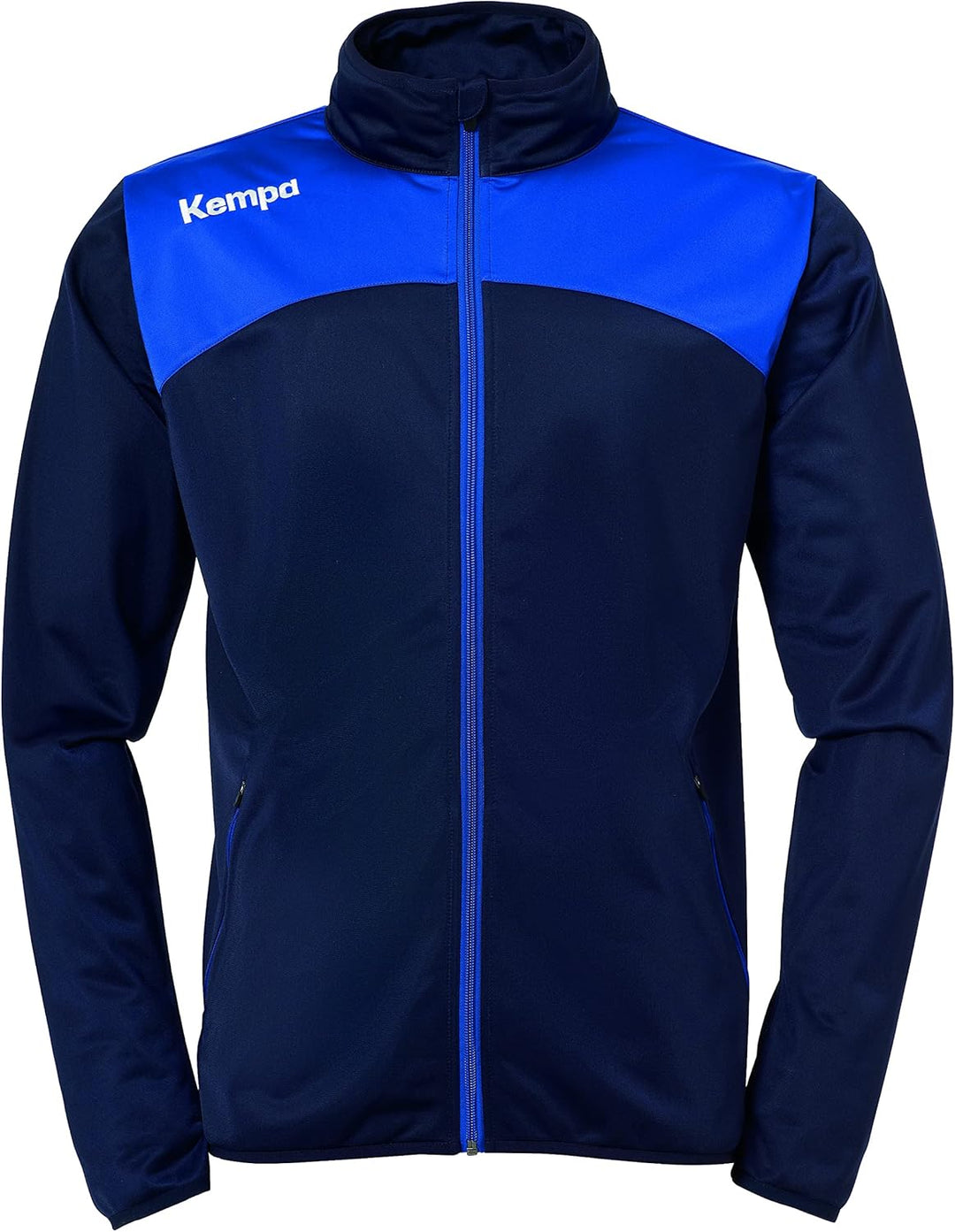 Kempa Herren Emotion 2.0 Poly Jacke, Dove blau/limonengelb, XL