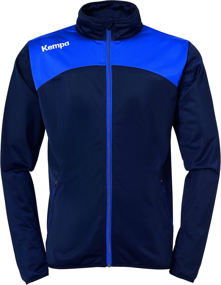 Kempa Herren Emotion 2.0 Poly Jacke, Dove blau/limonengelb, XL