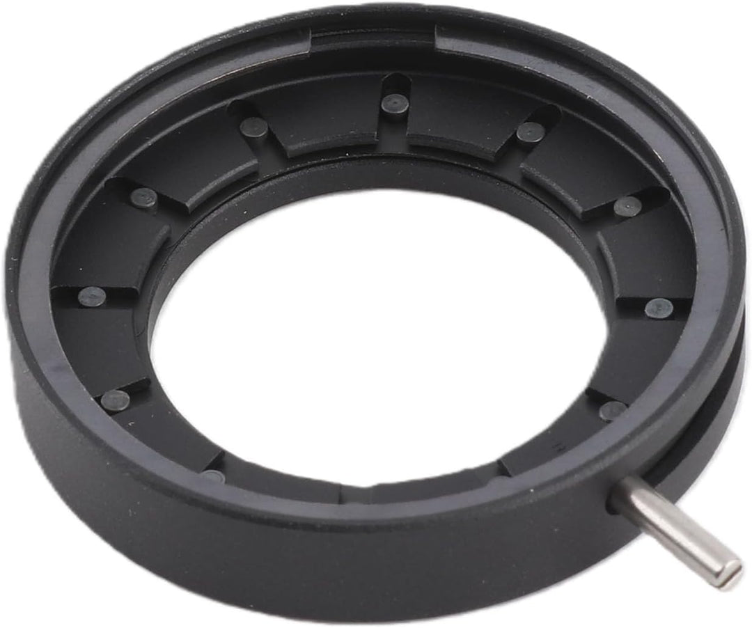 Fafeicy 12 Klingen Iris Adapter, Aperture Adjustable Lens Optische Blende mit 7,0 mm Dicke, mit ø1,5