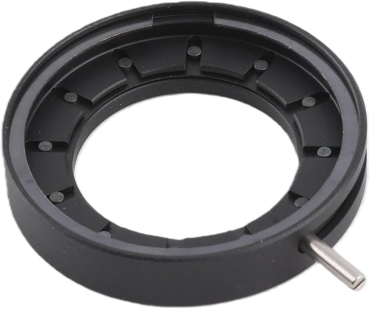 Fafeicy 12 Klingen Iris Adapter, Aperture Adjustable Lens Optische Blende mit 7,0 mm Dicke, mit ø1,5