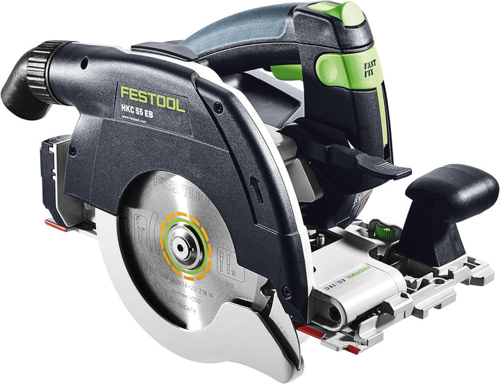 Festool Akku-Handkreissäge HKC 55 EB Li-Basic Basic ohne Akkus, Ladegerät, Basic ohne Akkus, Ladeger