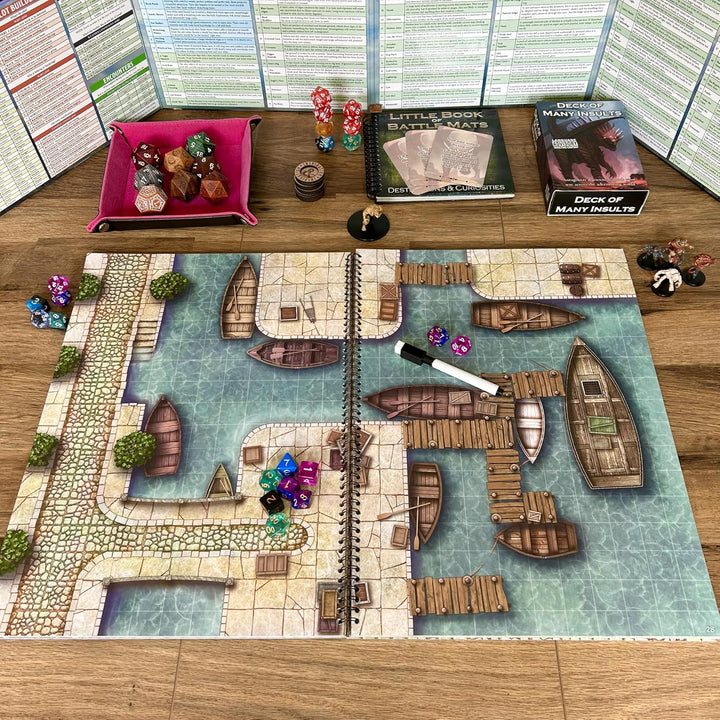 Loke Battle Mats | Giant Book of Streets Sewers & Cemeteries