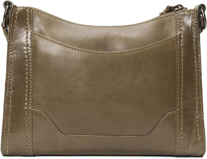 FRYE Damen Melissa Zip Crossbody Umhängetasche Khaki, Khaki