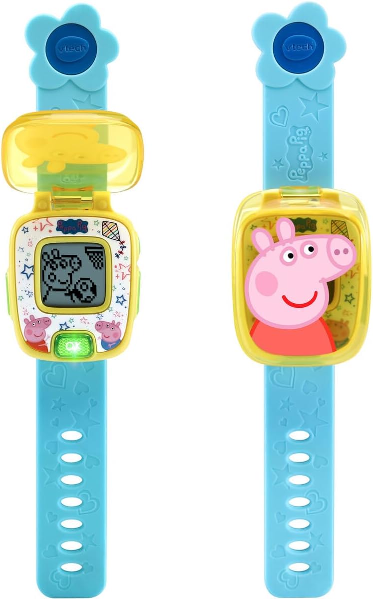 VTech Peppa Pig 3480-526067 Spielzeuguhr, Blau, Einheitsgrösse