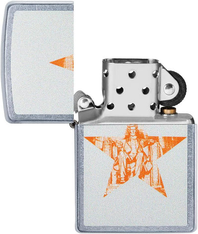 ZIPPO – Sturmfeuerzeug, Tom Clancy's The Division 2, Color Image, Chrome Brushed, nachfüllbar, in ho