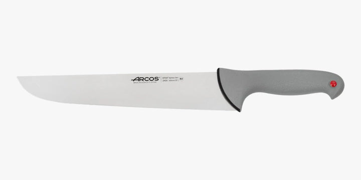Arcos Serie Colour Proof - Metzgermesser - Klinge Nitrum Edelstahl 300 mm - HandGriff Polypropylen V