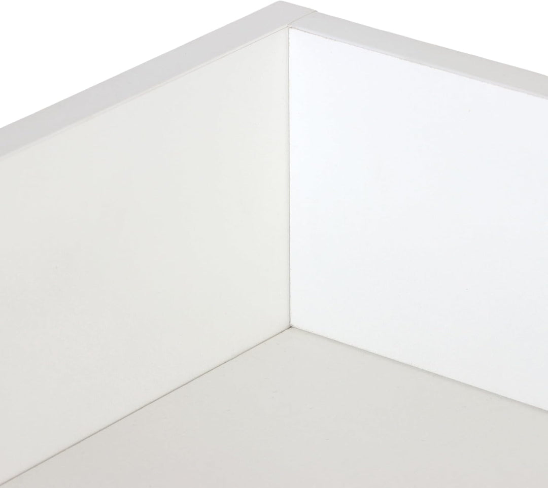 Relaxdays Kinderregal klein, 2 offene Fächer, grosse Ablage, HxBxT: 52 x 72 x 38 cm, Spielzeugregal,