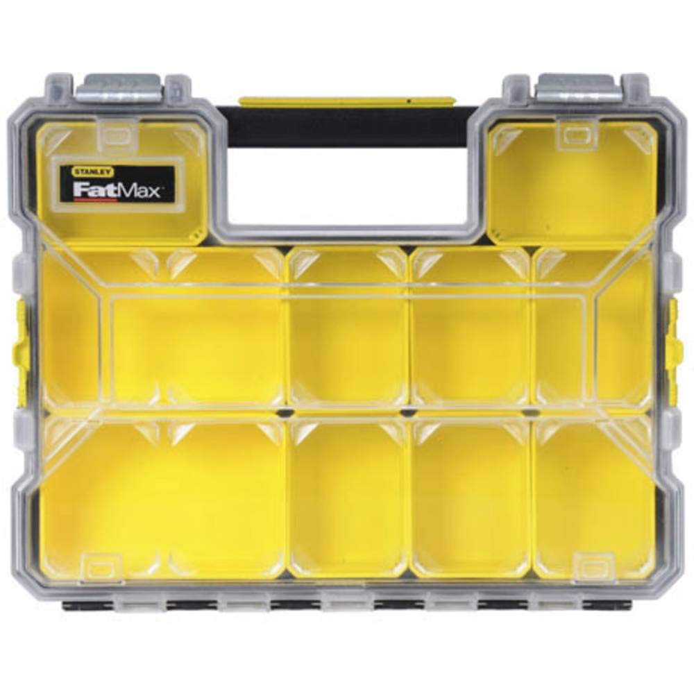 Stanley FatMax Werkzeug-Profi-Organizer (44,6 x 7,4 x 35,7 cm, Organizer mit herausnehmbaren Boxen u