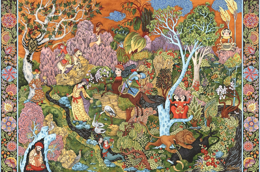 RAVENSBURGER 135934 Zodiac 17135 Garten der Sternzeichen 3000 Teile Puzzle für Erwachsene, Mehrfarbi
