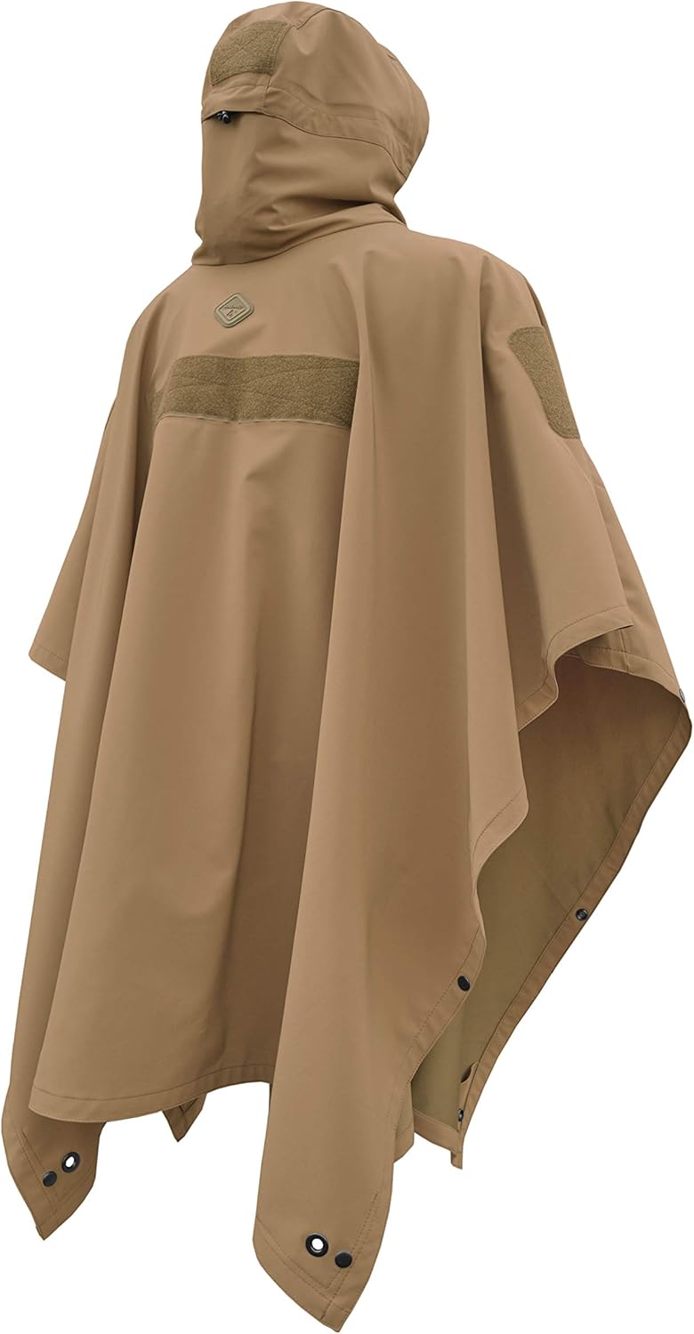 Hazard 4 Poncho Villa Technical Soft-Shell Poncho 16 Coyote, 16 Coyote