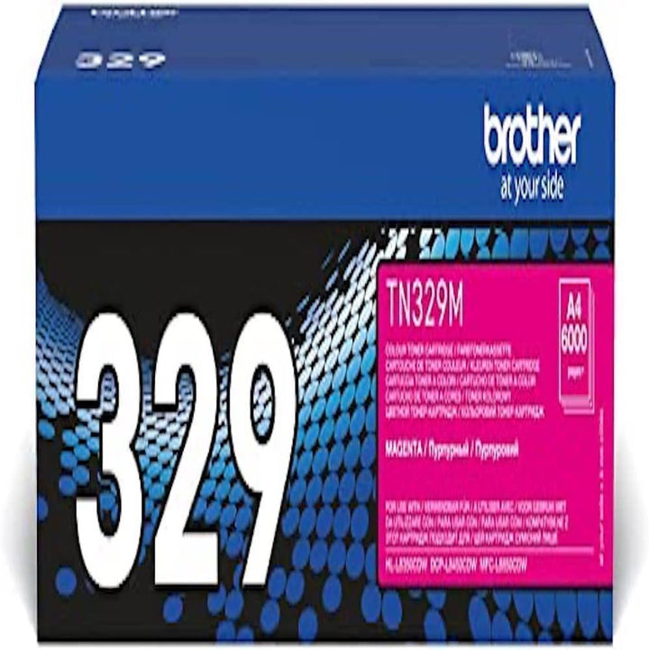 Brother Original Super-Jumbo-Tonerkassette TN-329M magenta (für Brother HL-L8350CDW, DCP-L8450CDW, M