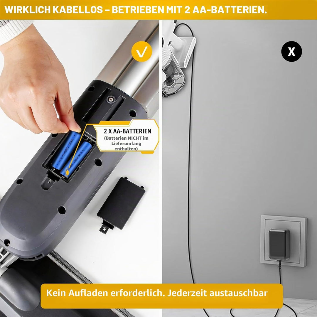 DARIS Bodenreinigungsmopp, Sprühmopp, Flachmopp für trocken und nass, mit Sprühfunktion, 1x 700 ml n