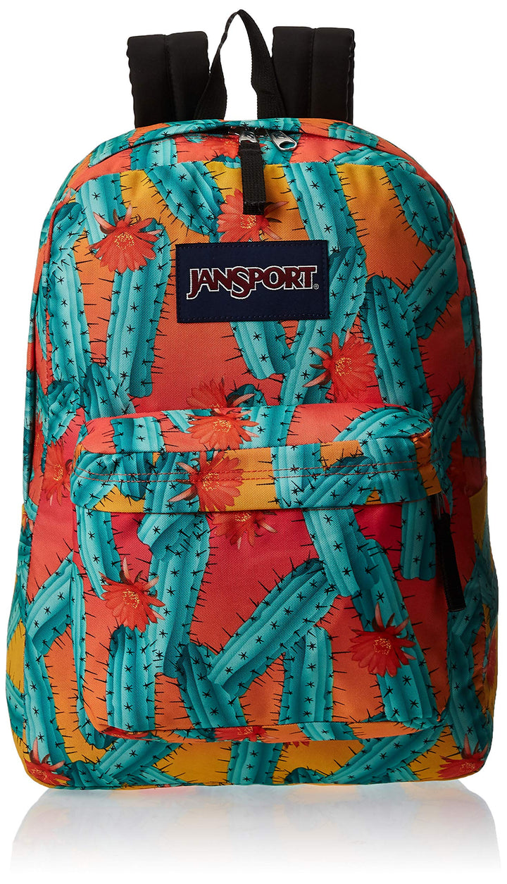 JANSPORT Rucksack Superbreak Gepäck-Handgepäck L Kaktus Blumen, L Kaktus Blumen