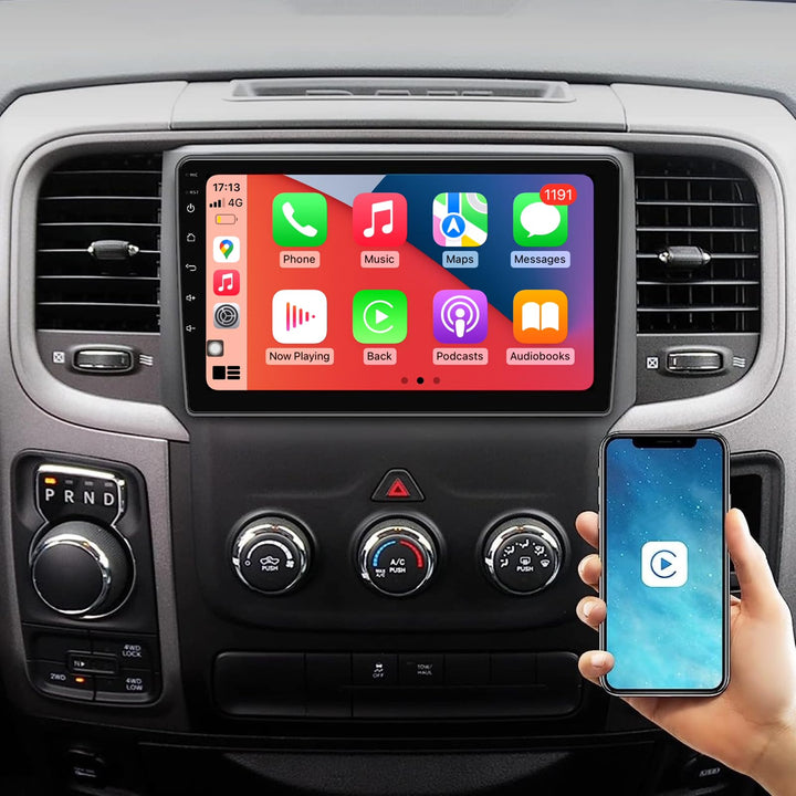 CZSWCH Android 12 Stereo-Radio für Dodge Ram 1500 2500 3500 (2013–2018) Manueller Wechselstrom, 22,9