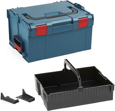 Bosch Sortimo L-BOXX 238 Grösse 3 professional blau ohne Logo | mit Einhängeeinsatz schwarz | Profes