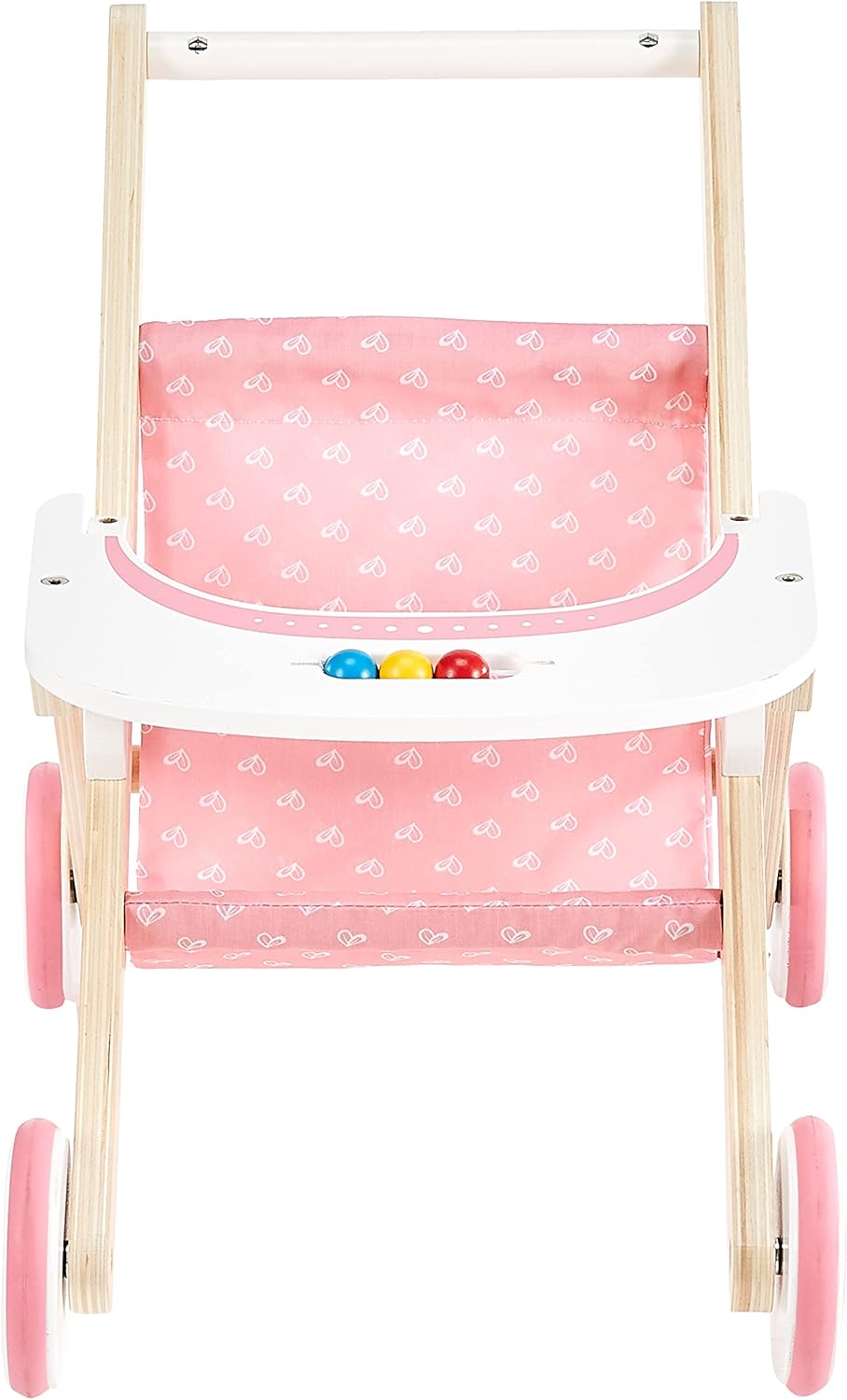 Hape E3603 - Puppenwagen, L: 17.5, W: 12.8, H: 20.2 inch, Puppenwagen