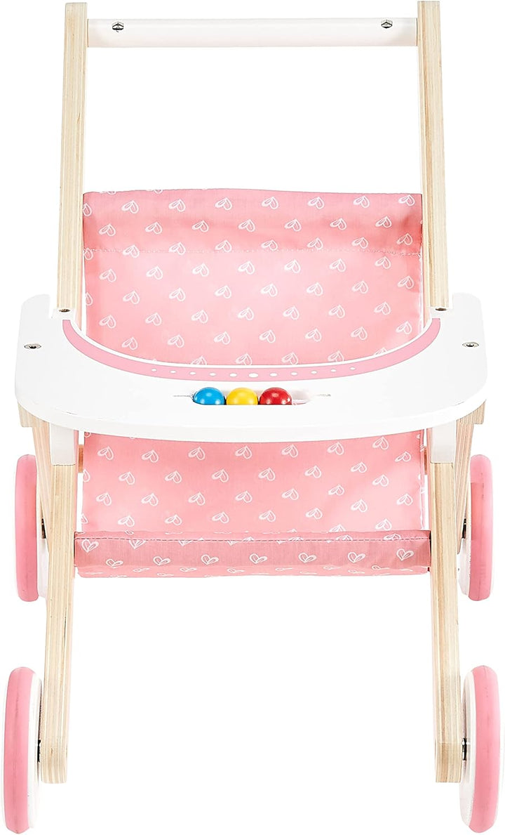 Hape E3603 - Puppenwagen, L: 17.5, W: 12.8, H: 20.2 inch, Puppenwagen