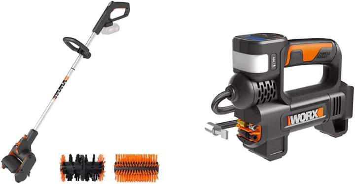WORX WG441E.9 Akku-Multi-Bürste 20V -multifunktionale Oberflächenbürste & 20V Akku-Multifunktions-Lu