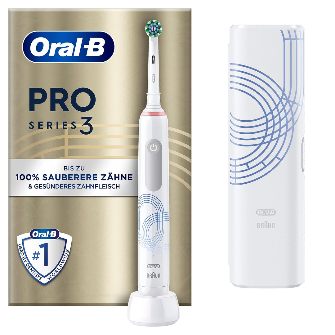 Oral-B Pro Series 3 Elektrische Zahnbürste/Electric Toothbrush, 1 Aufsteckbürste, 3 Putzmodi und vis