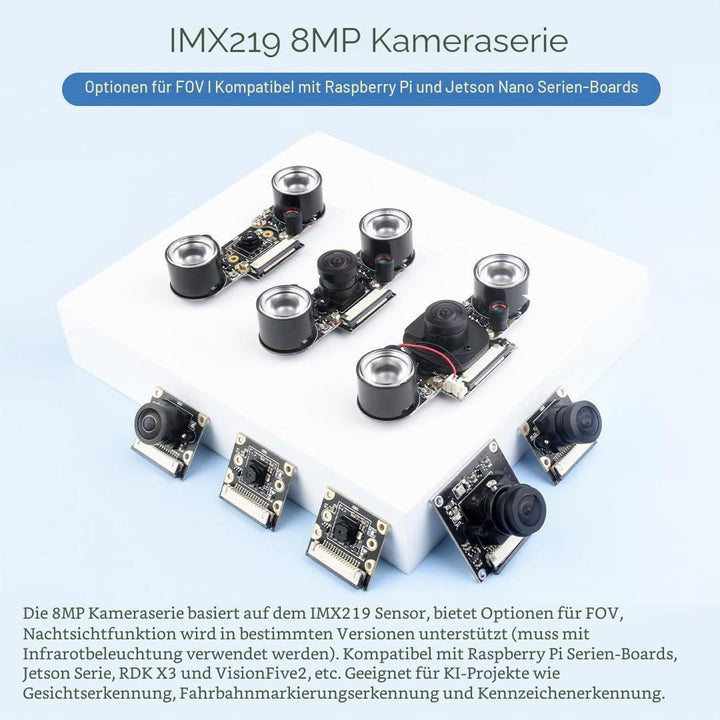 Waveshare IMX219-160 Camera for Raspberry Pi 5/Pi 4/CM5/CM4/Pi Zero (Require Additional FPC Cable, N