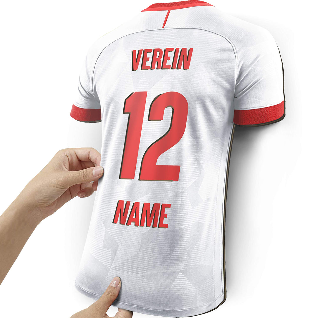Elbeffekt Trikotlampe für Türkei Fans aus Holz - personalisierbares Geschenk - schenke Dein individu