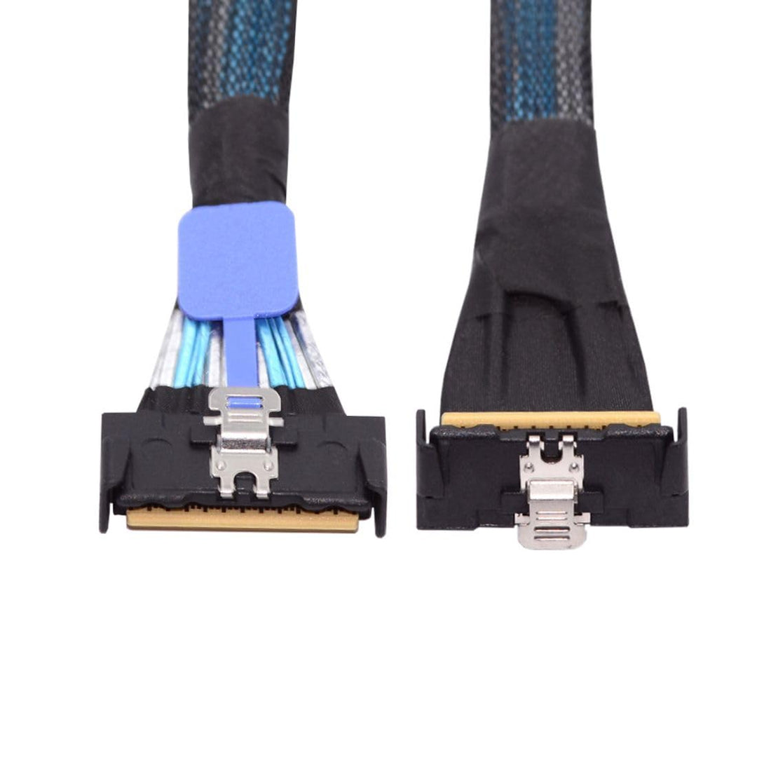 chenyang PCI-E 5.0 MCIO 8i 74Pin Stecker zu Stecker 90 Grad Winkel nach oben SFF-TA-1016 Mini Cool E