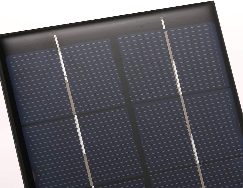 2.5W / 5V tragbares Solar-Ladegerät mit USB-Anschluss monokristallines Silikon kompaktes Solarpanel-