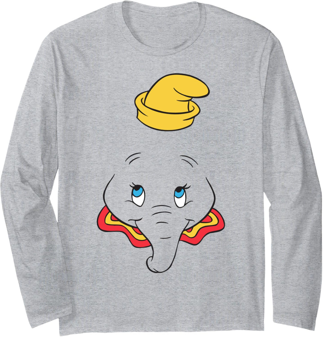 Disney Dumbo Big Face Langarmshirt