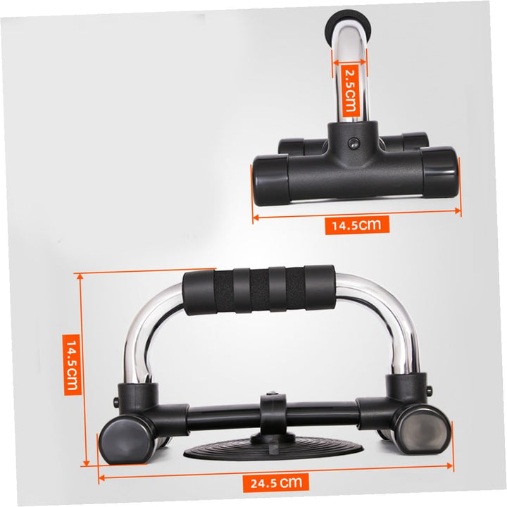 MAGICLULU H typ Push Up Bar mit Saugnapf Rutschfestes Multifunktions fitnessgerät für Liegestütze Di