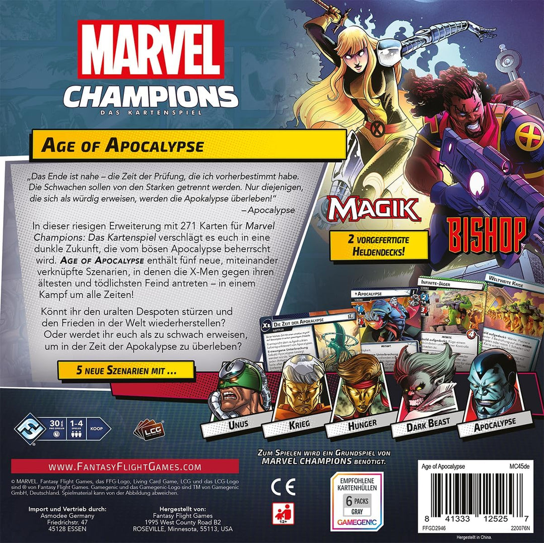 Fantasy Flight Games, Marvel Champions: LCG – Age of Apocalypse, Kampagnen-Erweiterung, Expertenspie