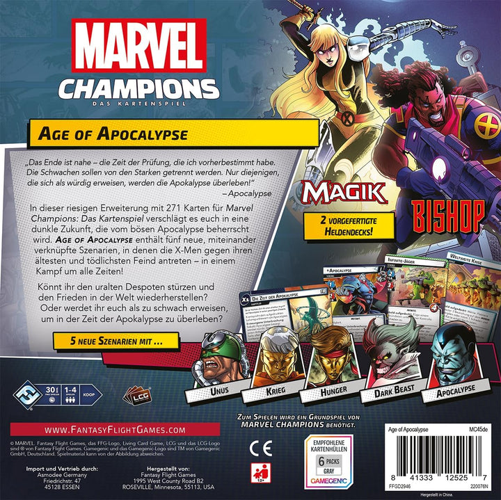 Fantasy Flight Games, Marvel Champions: LCG – Age of Apocalypse, Kampagnen-Erweiterung, Expertenspie